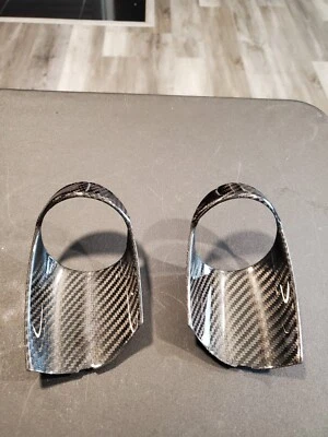 Nissan 370z Dry Carbon Fiber Door Barrell Covers USA STOCK!!!  - Image 1 of 4