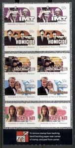 MINT 2006 50 YEARS OF AUSTRALIAN TV TELEVISION    P&S STAMP BOOKLET - ENDS 221 - Bild 1 von 1