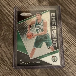 Prizm Jayson Tatum Emergent Rookie RC 2017-18 #EM-JAY Boston Celtics - Imagen 1 de 2