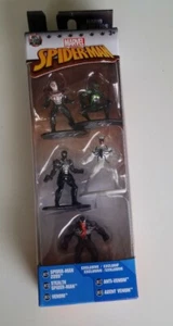 Nano Metalfigs Marvel Spider-Man  Venom  Anti venom 'Spiderman 2099  - Picture 1 of 2