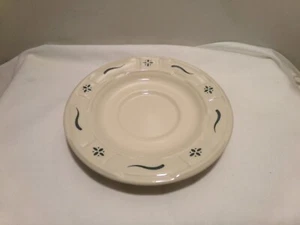 Longaberger Keramik Grün Untertasse - Bild 1 von 3