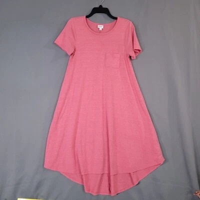 Платье-футляр женское Lularoe миди пуловер с коротким рукавом коралловое оранжевое размер XS - Изображение 1 из 4