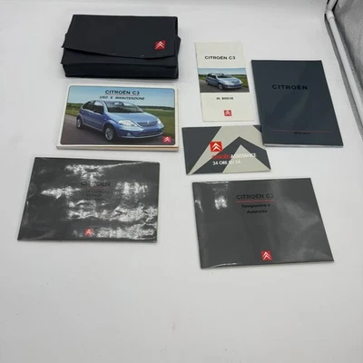 LIBRETTO USO E MANUTENZIONE CITROEN C3 2002 ITALIANO ORIGINALE - Immagine 1 di 4