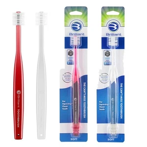 Oral Care Adult Toothbrush with Soft Bristles, Round Head, and All-Around Cle... - Picture 1 of 7