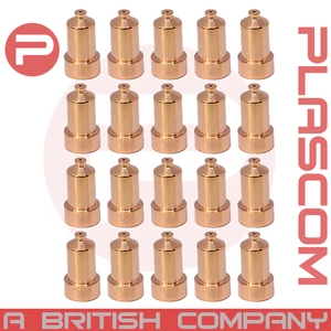 W03X0893-33A - Lincoln Tomahawk LC65 Nozzle, Shielded  50A Compatible Pack of 20 - Picture 1 of 2