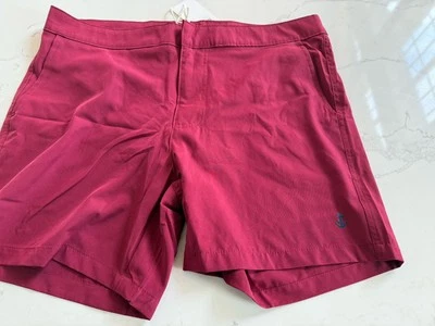 Nuevo con etiquetas $90 Banana Republic X RETROMARINE - Bañador para hombre - Borgoña - Talla L Foto 1 de 4