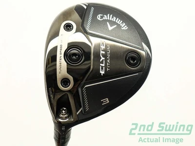 Mint Callaway Elyte Ti Fairway Wood 3 Wood 3W 15° Graphite Stiff Left 43.5in - Image 1 of 4