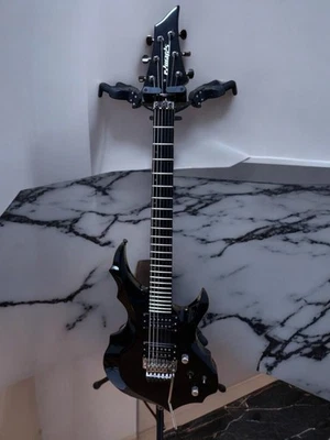 Edwards E FR-145GT Electric Guitar Black Floyd Rose Seymour Duncan Pickup with - Image 1 of 4