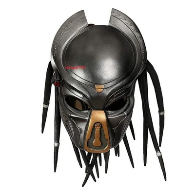 Predator Full Face Latex Maske Halloween Party Cosplay Kostüm Helm Requisiten - Bild 1 von 4