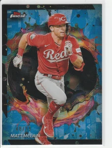 Matt McLain 2024 Topps Finest Raro #221 Rifrattore Blu /99 Cincinnati Reds - Foto 1 di 2