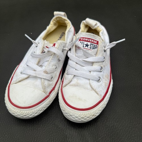 Sneaker Converse Chuck Taylor All Star Shoreline bianche slip on bambino taglia 1
