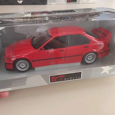 Ut Models 1996 Diecast 1:18 Bmw 318is Red Model 3 Series E36 318 Is Sedan  - Image 1 of 4