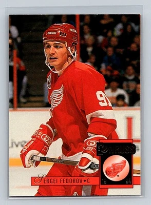 1993-94 Donruss #101 Sergei Fedorov Detroit Red Wings - Image 1 of 2