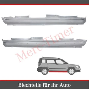 Par de faldones laterales chapa reparación Skoda Yeti 2009-2017 derecha izquierda - Imagen 1 de 6