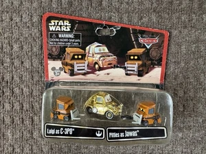 Disney Pixar Cars Parks - Star Wars CARS - Luigi als C-3P0 & Pitties als Jawas!! - Bild 1 von 5