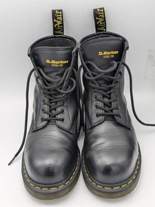 Doc Dr. Martens Industrial Steel Toe Work Boots Men's Size 12 Black - Picture 1 of 14