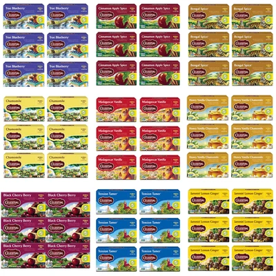 Té de hierbas con todo sabor, sin cafeína, caja de 20 bolsitas de té (paquete de 6) Foto 1 de 4