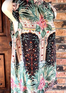 Anthropologie Vineet Bahl ärmellose Torbogen Bluse Shirt Top Gr. Small - Bild 1 von 8