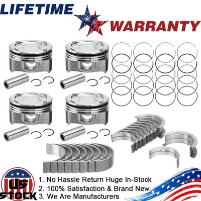 for Buick Encore 1.4L 2013-2016 2017 2018 2019 2020 Piston & Rings & Bearing Set - Image 1 of 4