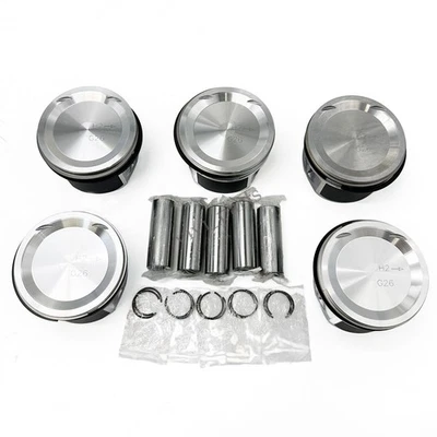 STD 5pcs Pistons Rings Set for Volvo C30 C70 XC90 S40 S60 S80 2.5 T5 L5 B5254T - Image 1 of 4