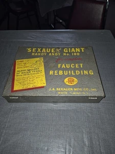 Rare SEXAUER System Faucet Rebuilding Unit - Handy Andy Kit - Vintage Toolbox - Bild 1 von 16