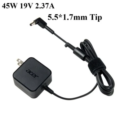 Genuine Acer 19V 2.37A 45W Charger Travelmate P446-M 5.5*1.7mm AC Adapter - Image 1 of 4