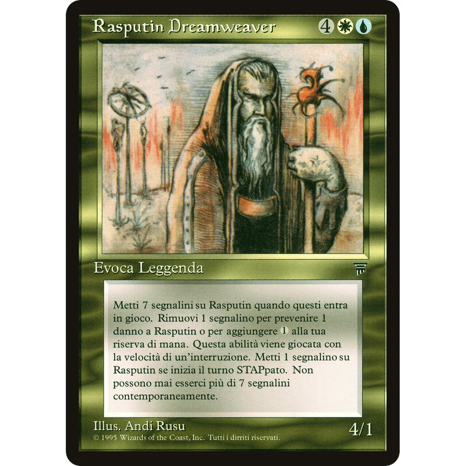MTG \ >>>Rasputin Dreamweaver<<< // Legends Italian - 341 Trading - Magic - Bild 1 von 1