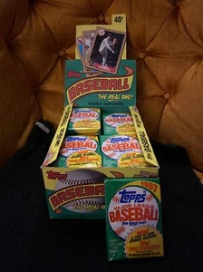🔥1987 Topps Baseball Wax Pack🔥Buy 5 Get 1 Free🔥 Bo Jackson & Bonds RC Year🔥 - Bild 1 von 5