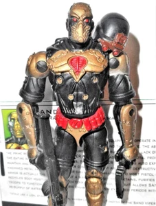GI JOE 2004 Cobra SAND VIPER v4 complete file card ninja force valor vs venom fc - Picture 1 of 4