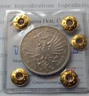 2 lire 1902 Ag RARA Periziata Regno d'Italia Vitt.Emanuele III Rara Italy silver