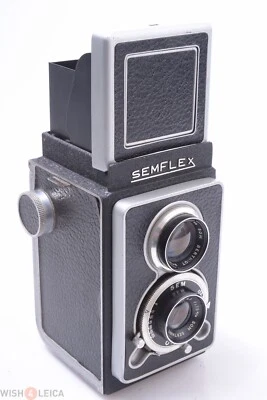 ✅ SEM, SEMFLEX T 901 6X6CM TLR CAMERA SOM BERTHIOT 75MM 4.5 FLOR LENS - Photo 1/4
