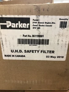 parker hannifin 061195-001 u.h.d. safety filter - Picture 1 of 4