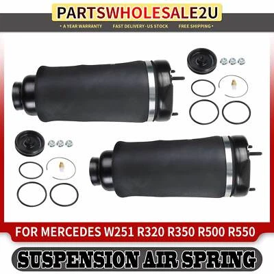 2x Bolsa de resorte de suspensión neumática delantera L&R para Mercedes-Benz R320 R350 R500 R63 AMG Foto 1 de 4