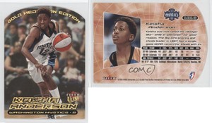 2000 Fleer Ultra WNBA Gold Medallion Edition Keisha Anderson #101G Rookie RC