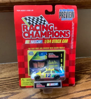 Racing Champions 1996 Preview Edition NASCAR #12 Derrick Cope 1:64 Die Cast Car - Image 1 of 4