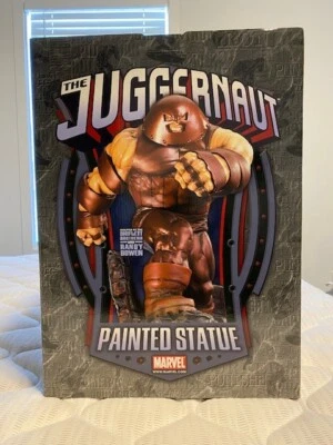 Estátua pintada Bowen Designs X-Men's JUGGERNAUT 729/2500--NOVA/CAIXA FECHADA - Imagem 1 de 4