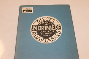 Ersatzteilkatalog passend MORINIERE RENAULT VIVAQUATRE ADL1 - Bild 1 von 2