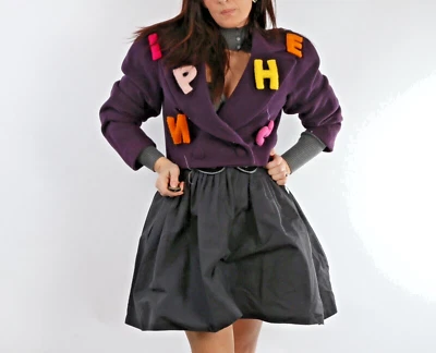 Minifalda plisada negra vintage de Calvin Klein Classics Collection talla 10 Foto 1 de 4