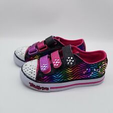 Skechers Twinkle Toes Girl's Size 11 Sneakers Pop Princess 10703L Colorfull