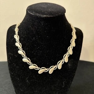 Hermoso collar de plata de ley 925 - Imagen 1 de 12