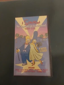 I Simpson - The Simpson go to Hollywood - VHS - Foto 1 di 3