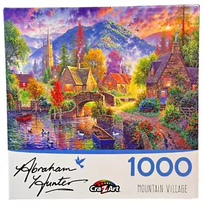 Bergdorf 1000 Teile Puzzle Abraham Hunter von Cra-Z-Art - Bild 1 von 10