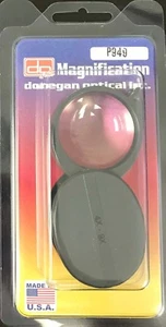 Donegan Double Folding Pocket Magnifier 4x+5x=9x Double Lens for Coins & Stamps - Picture 1 of 2