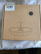 New listing
		Solar Powered Floating Bird Bath Fountain Water Pumps for Garden/Patio/Pond/Pool