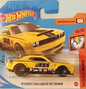 HOT WHEELS 2020 '18 DODGE CHALLENGER SRT DEMON FREE BOXED SHIPPING - Picture 1 of 1