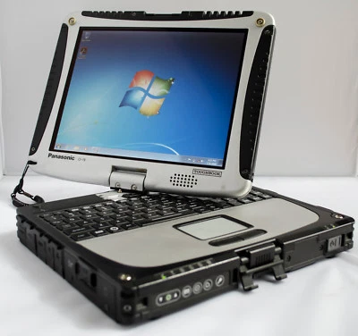 Panasonic Toughbook CF-19 MK5 i5-2520M 8GB 250GB SSD Touch Rugged Laptop WIN10 - Image 1 of 4
