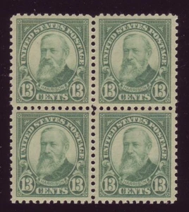 622 (13c Harrison - Perf 11) - BLOCCO di 4 - MNH - UNA BELLEZZA!! - Foto 1 di 2