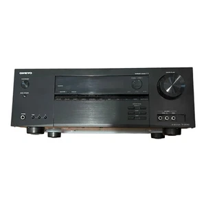 Onkyo TX-SR343 5.1-Channel A/V Home Theater Surround Sound Receiver | TESTED - Picture 1 of 6
