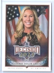 RARE 2022 2023 DECISION UPDATE MARJORIE TAYLOR GREENE "CAPITOL" CARD #294 ~ /23 - Picture 1 of 2