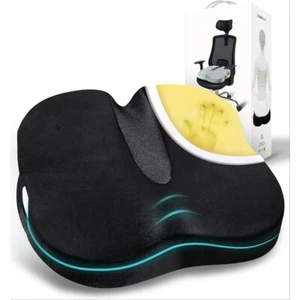 Ergonomic Butterfly Seat Cushion – Memory Foam Support for Office & Car Chairs - Picture 1 of 7